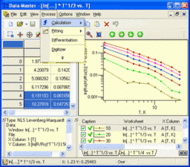 DMFitter ActiveX control screenshot